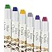 Kyerivs Hair Chalk Hair Pastels 6 Color Metallic Glitter Temporary Hair Color, No Mess, Built in Sealant, Works on All Hair Colors