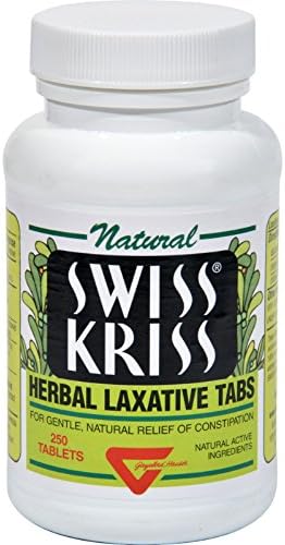 2Pack! Modern Natural Products Swiss Kriss Herbal Laxative - 250 Tablets
