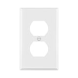 ENERLITES Duplex Receptacle Metal Wall