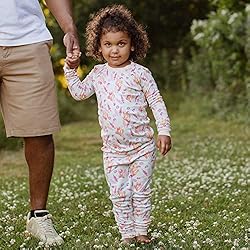 Burt's Bees Baby Baby Girls' Pajamas, Tee and Pant