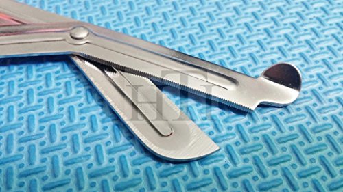 3 PCS (NEON PINK & NEON GREEN & BLUE) PARAMEDIC UTILITY BANDAGE TRAUMA EMT EMS SHEARS SCISSORS 7.25 INCH STAINLESS STEEL (HTI BRAND) - Thumbnail 2