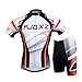 FJQXZ Cycling Jersey Set Bike Biking Outdoor Sports Clothing Short Sleeve Shirt Pants Bicycle