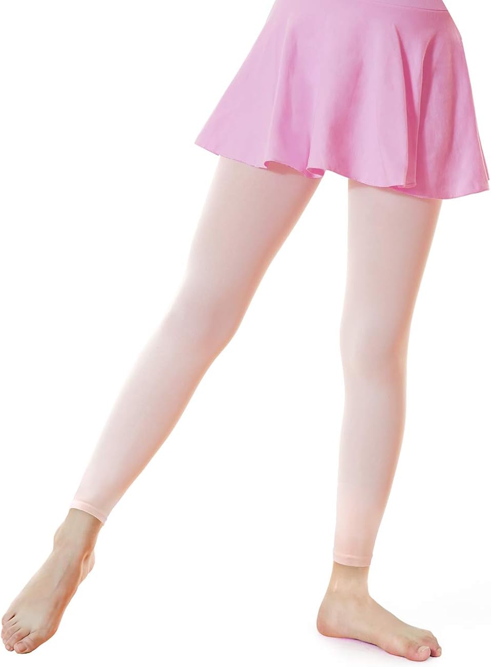 Girls Womens Footless Tights for Dance Ballet Tights Sports & Outdoors