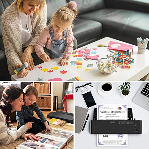 Laminator, 13 Inches Thermal Laminating Machine for A3/A4/A6, 4 in 1