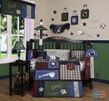 GEENNY Classic Sports 13PCS CRIB BEDDING SETs