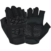 Seibertron T.T.F.I.G/T.H.F.I.G/T.F.F.I.G 2.0 Men's Tactical Gloves Flexible Rubber for Hunting Hiking Airsoft Paintball Motorcycle Motorbike Riding Outdoor Gloves