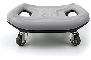 MKSY Core Coaster Abdominal Abs Training Machine Equipment,Ab Wheel Roller Exercise for Home Gym,Waist Strength Trainer with a Kneel Mat