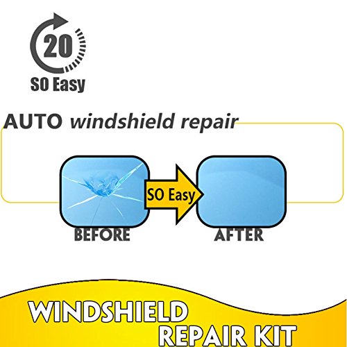 image for Quick Fix Windshield Repair Kit, Leezo DIY Car Glass Windshield Windsc