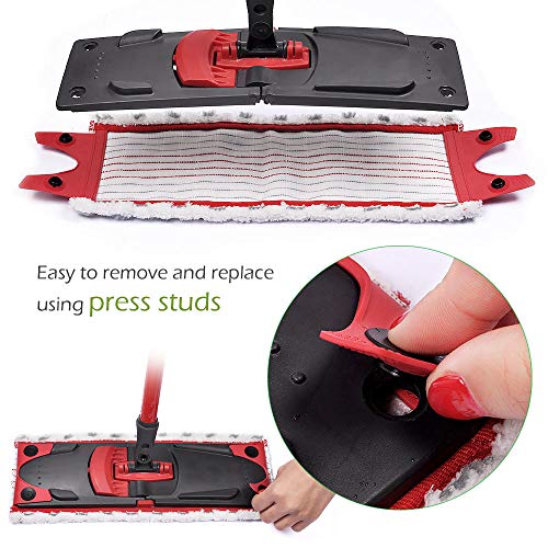 KEEPOW Microfibre Floor Mop Pads Replacement for OCedar UltraMax