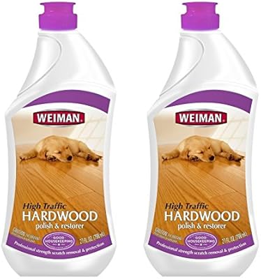 Weiman Wood Floor Polish 27 Ounce 2 Pack Hardwood Laminate