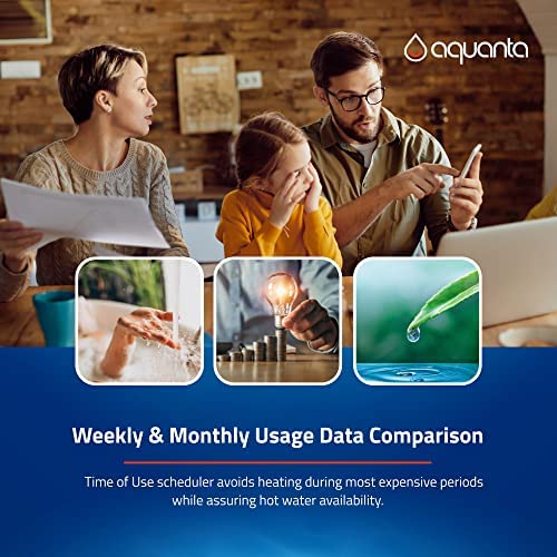 Aquanta Digital Water Heater Timer Wifi Smart Water Heater Controller