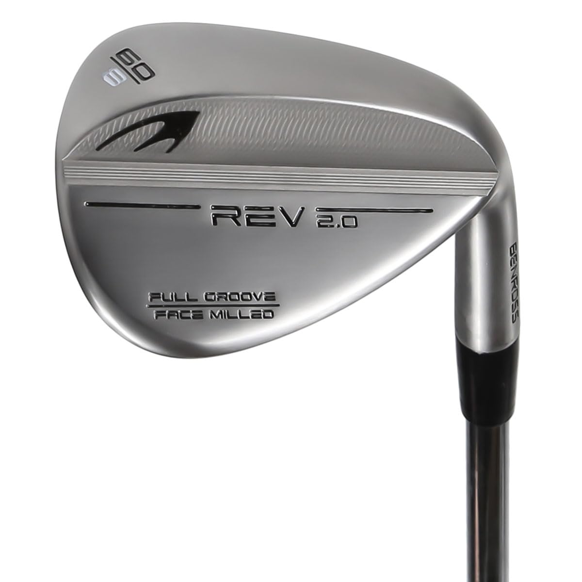 Benross Golf REV 2.0 - Steel Golf Wedge -Full Face Groove - Regular Steel Shaft - 60 Degree Loft