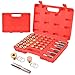 Goplus® 114PCS Oil Pan Thread Repair Tool Set Sump Gearbox Drain Plug Key W/Carry Case