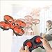 RCtown ELF Mini Drone for Kids, 2.4GHz 4CH Mini UFO RC Quadcopter Drone with 6-Axis Gyro Headless Mode Remote Control Nano Quadcopter (Red)