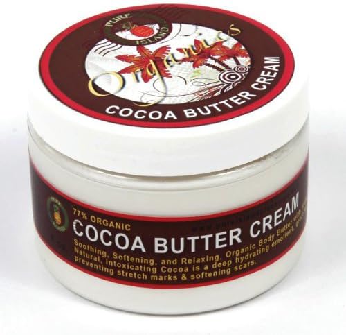 New - Pure Island Organic Cocoa Body Butter Cream 10Oz Curtis Scott