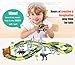 Dinosaur Train Set, Electric Cars Toy Set for Kids , 142 Piece Slot Car Race Dinosaur Tracks Set, Flexible Tracks Playset, 3 4 5 6 7 8 Year Old Boy Toys,Gift for Toddler, Kids
