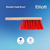 Elliott Synthetic Bristle Hand Scrubbing Brush with Extended Wood Handle view 2