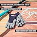 MRX BOXING & FITNESS Sailing Gloves with 3/4 Finger and Grip for Men and Women, Great for Kayaking, Workouts Sailing Glove