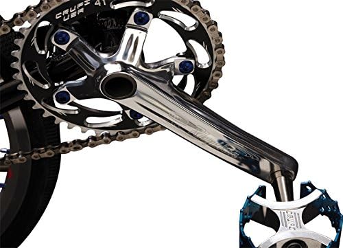 Crupi 20265-B; Expert 2-Piece Alloy Crank Set Made by Crupi