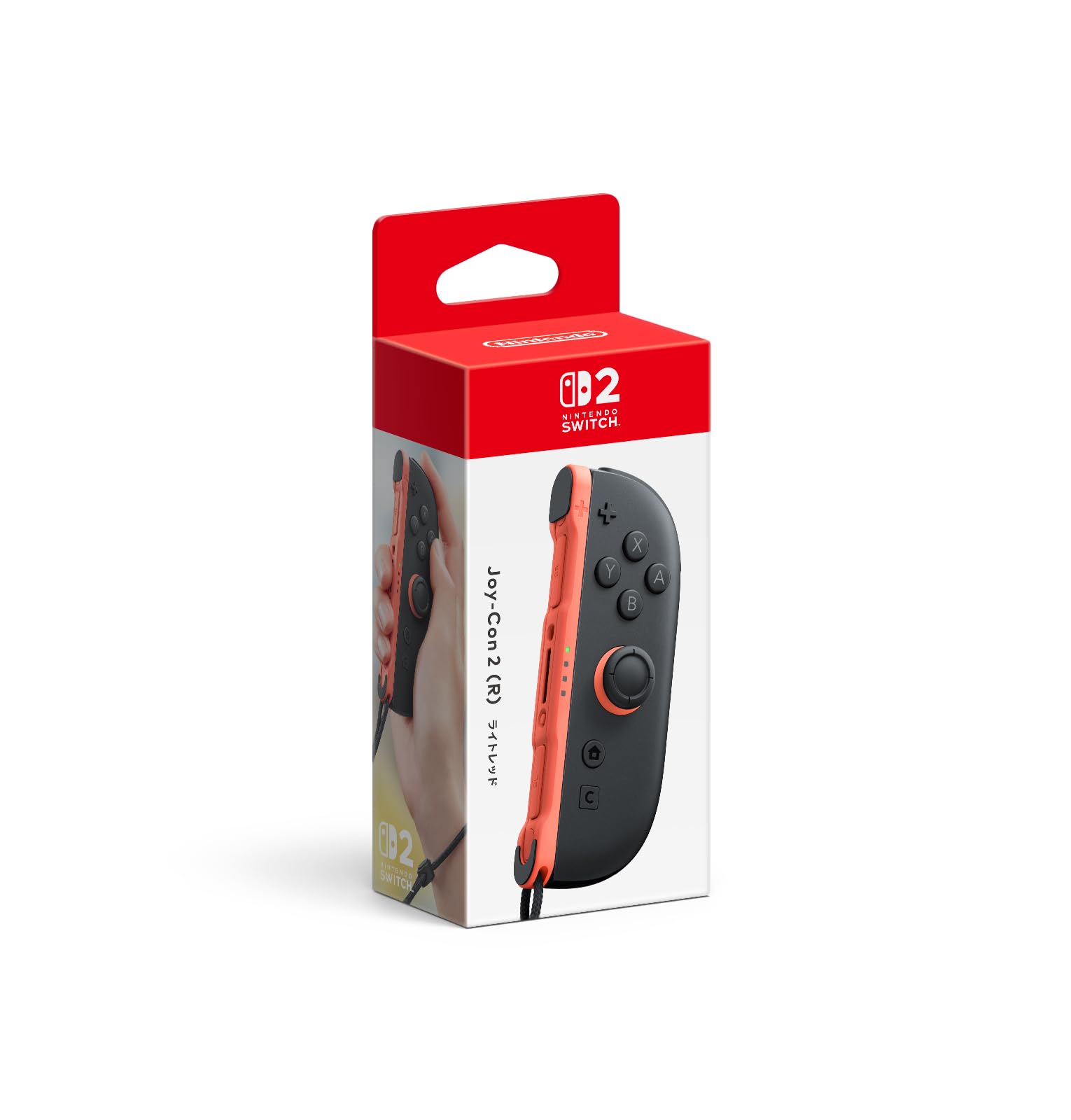 Joy-Con 2 (R) ライトレッド