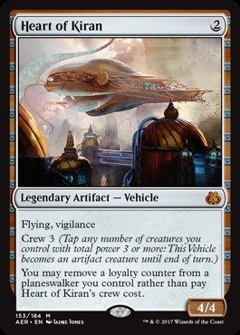 Magic: the Gathering - Heart of Kiran (153/184) - Aether Revolt
