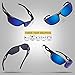 RIVBOS Polarized Sports Sunglasses Driving Glasses Shades for Men Women TR90 Unbreakable Frame for Cycling Baseball RB831