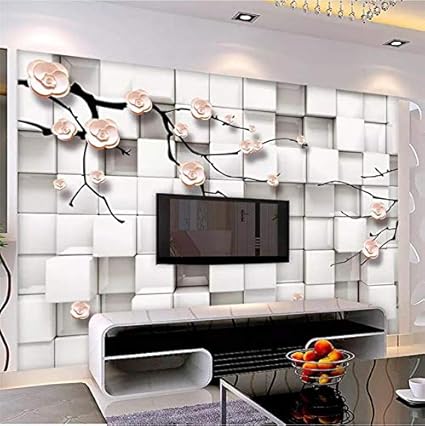 Amazon Com Lifme Custom Wallpaper 3d Photo Murals Elegant Plum