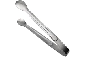 2 Pack Sugar Tongs Ice Tongs Stainless Steel Mini Serving Tongs Appetizers Tongs