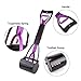 CozyCabin Dog Pooper Scooper Pickup Tool Dog Waste Scoop Sanitary Shovel - Great in Grass, gravel, Snow, Dirt, Cement (Purple)