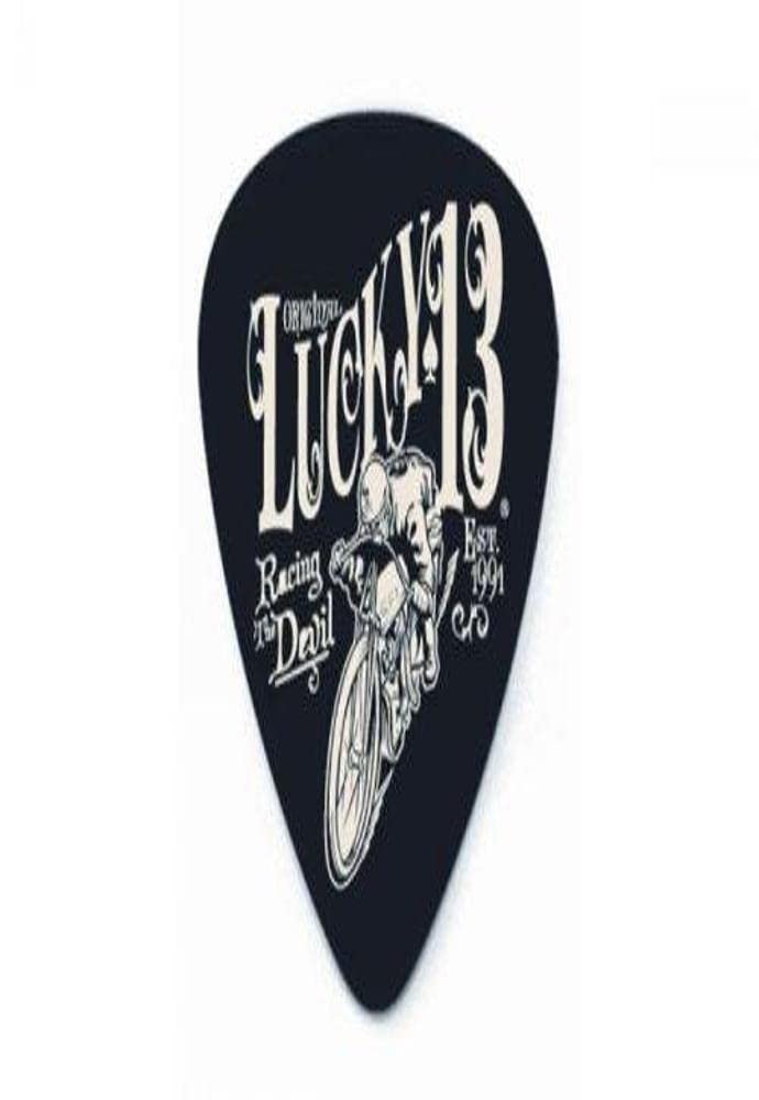 Dunlop L18R1.0 Lucky 13 Picks, Vintage Speed, 1.0mm, 36/Bag