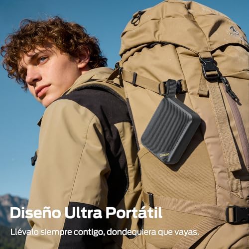 Coluna Bluetooth portátil, colunas Bluetooth sem fios 5.4, IPX7 impermeável, coluna estéreo, autonomia 24H, entrada com cartão AUX&TF, coluna compacta sem fios para campismo, viagens