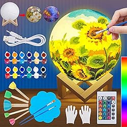 Balkwan Paint Your Own Moon Lamp Kit