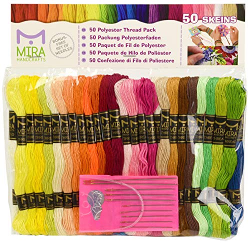 6 Mira+Handcrafts+Embroidery+Thread+Skeins