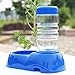 ttnight Pet Dog Puppy Cat Automatic Water Dispenser Food Dish Bowl Feeder (Blue)thumb 3