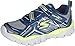Skechers Kids Electronz Z Strap Sneaker (Little Kid/Big Kid/Toddler),Navy/Lime,3 M US Little Kid