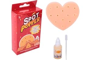 Pimple Popping Toy, Pimple Picking Toys Stop Popper Blackhead Toys Your Face TPE Stress Relief Heart Shaped