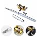 Dealzip Inc 38inch Mini Portable Pocket Aluminum Alloy Fishing Rod Rack Pen and Reel Combos