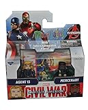 Minimates Captain America Civil War-Agent 13 & Mercenary