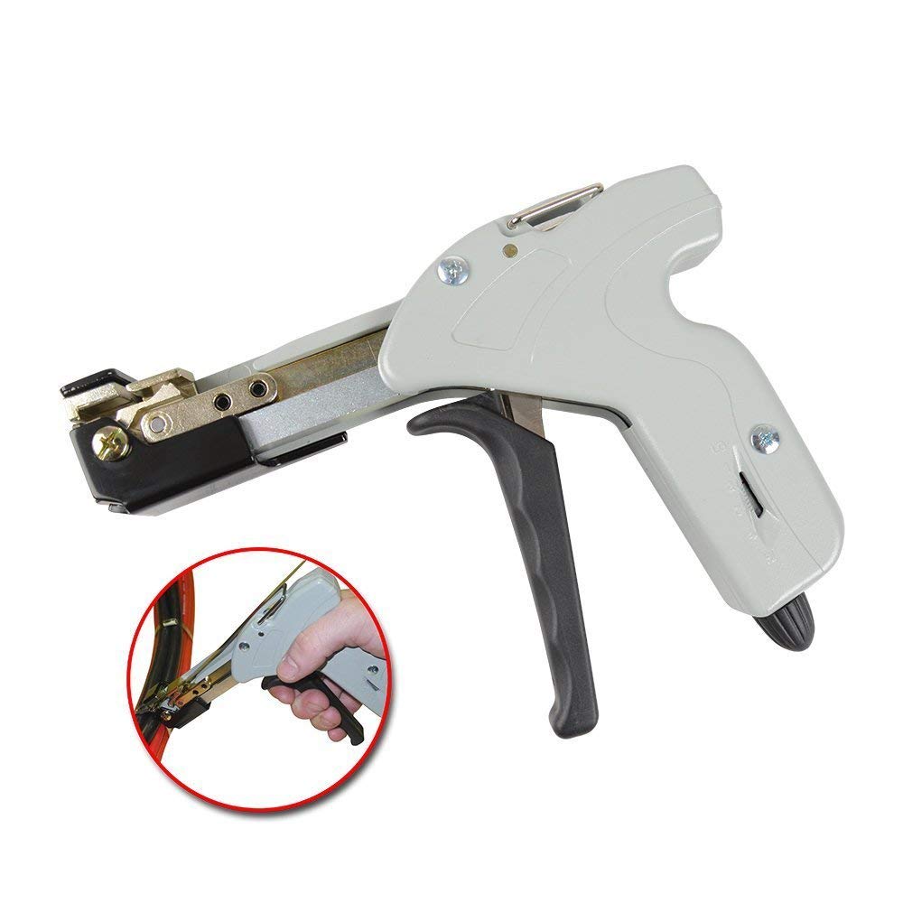 KafTon Stainless Steel Cable Tie Tensioner and Cutter Ties Wrap Gun Up to 7.9mm