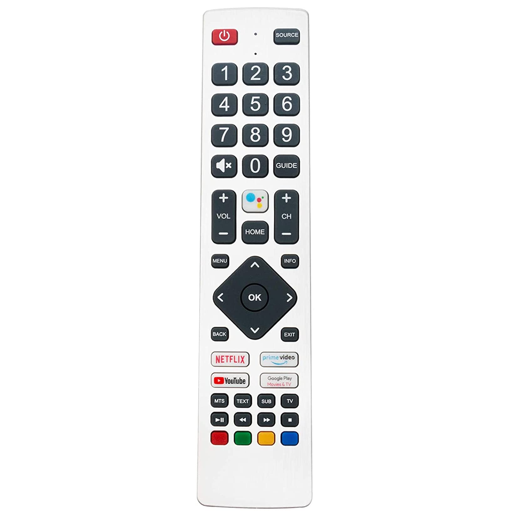 ALLIMITY Voice Remote Control Replace fit for TV 40BL2EA 40BL3EA 40BL4EA 50BL2EA 50BL3EA 55BL2EA 55BL3EA 55BL5EA 65BL2EA 65BL3EA 65BL4EAL 65BL5EA 4T-C40BL2KF2AB 32BI6EA 24BI6EA