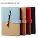 [2018 Upgraded] Newest Version Business Elfinbook Smart Notebook 3.0, Cloud Storage, Evernote Storage, Mind Map, Reusable Notebook, Pilot FriXion Pen, 110 Pages A5, 5.8 x 8.6-inch,Sky Blue