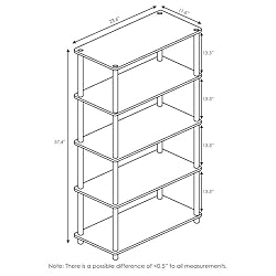 Furinno Turn-N-Tube 5-Tier Multipurpose Shelf