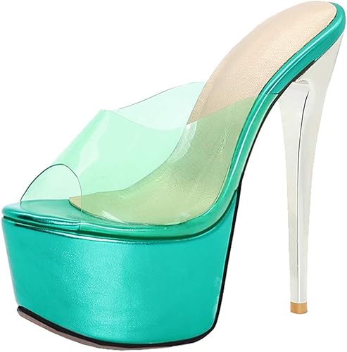 mule stiletto heels