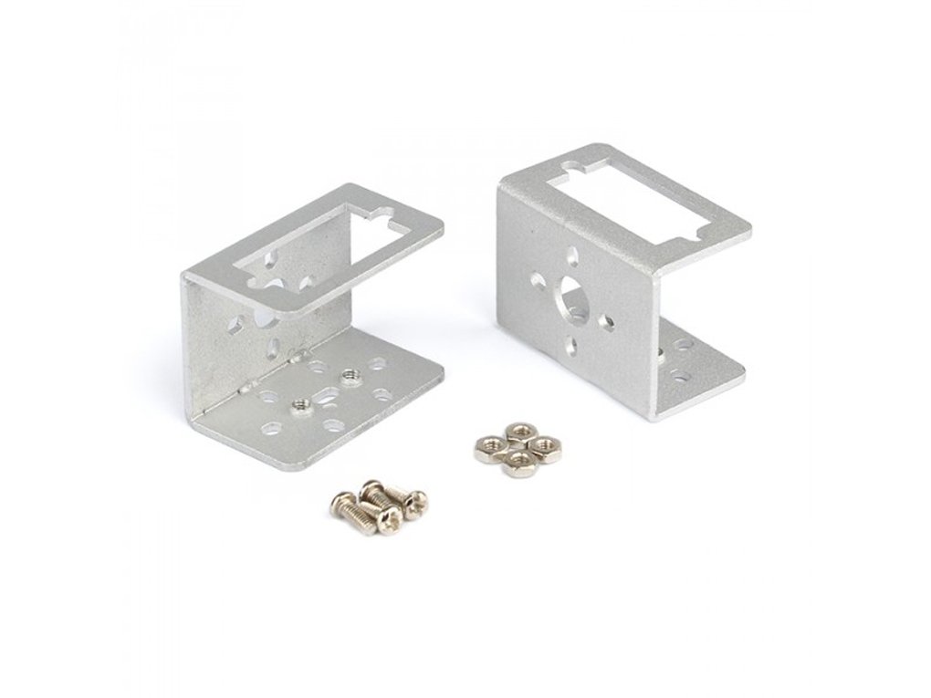 Cloud Sensor Aluminum Mini Servo Bracket Kit Silver