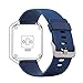 Classic Silicone Replacement Accessory Bands/Wristband Bracelet Straps Bundle with Watchband Buckle for Blaze Smart Fitness Watch