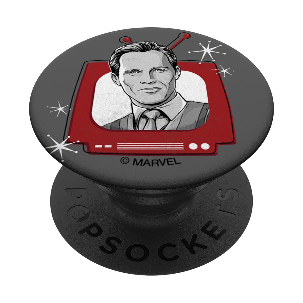 Marvel WandaVision Retro TV PopSockets Swappable PopGrip