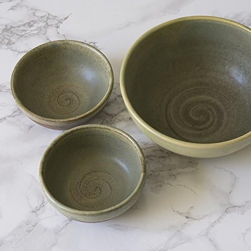 Set of 3 Serving Ceramic Bowls