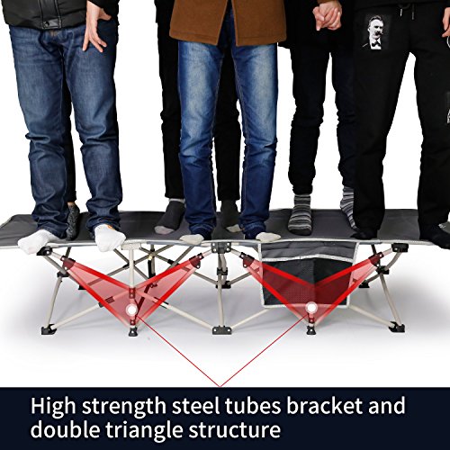 Niceway Oxford Portable Folding Bed Camping Cot with Storage Bag,Weight