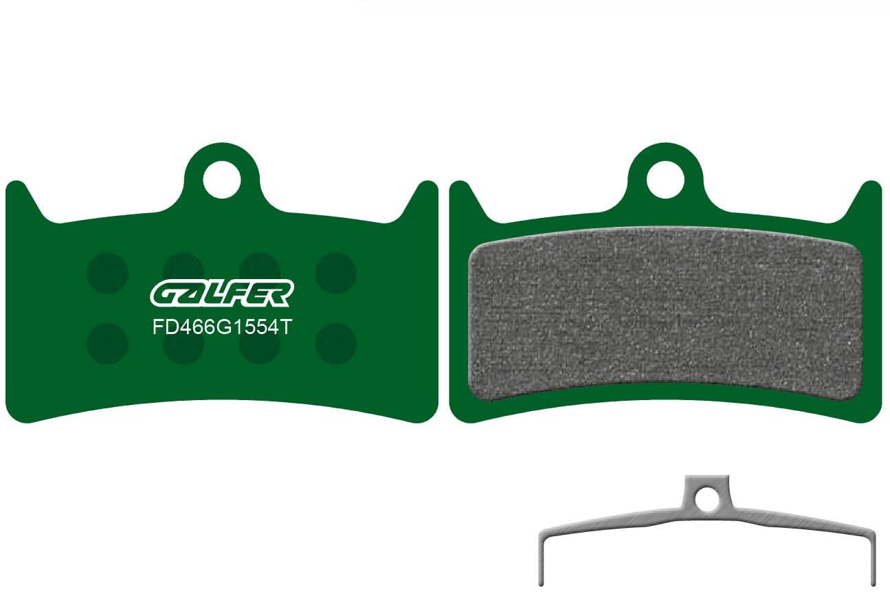 GALFER Brake Pads Hope V4 Green Pro Bike G1554T Unisex Adult, One Size