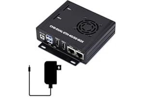 Dual Ethernet Base Board for Raspbery Pi CM5, Supports 4G / 5G Module, Dual 4K Display Outputs and Dual MIPI Interfaces, PoE 